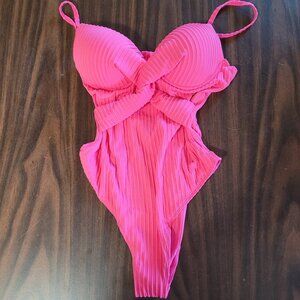 Women’s Swimsuits One Piece Tummy Control Bathing Suits Full Coverage Size Lg